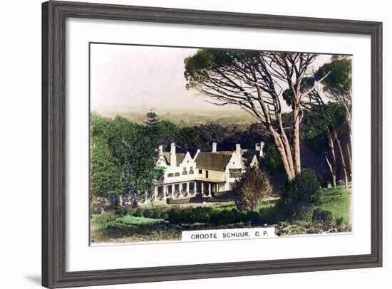 Groote Schuur House, Cape Town, South Africa, C1920S-null-Framed Giclee Print