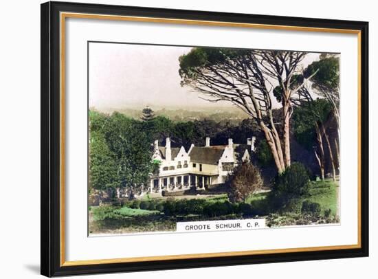 Groote Schuur House, Cape Town, South Africa, C1920S-null-Framed Giclee Print