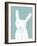 Groovy Bunny - Mini-Lottie Fontaine-Framed Giclee Print