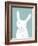 Groovy Bunny - Mini-Lottie Fontaine-Framed Giclee Print