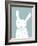 Groovy Bunny - Mini-Lottie Fontaine-Framed Giclee Print