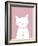 Groovy Cat - Mini-Lottie Fontaine-Framed Art Print