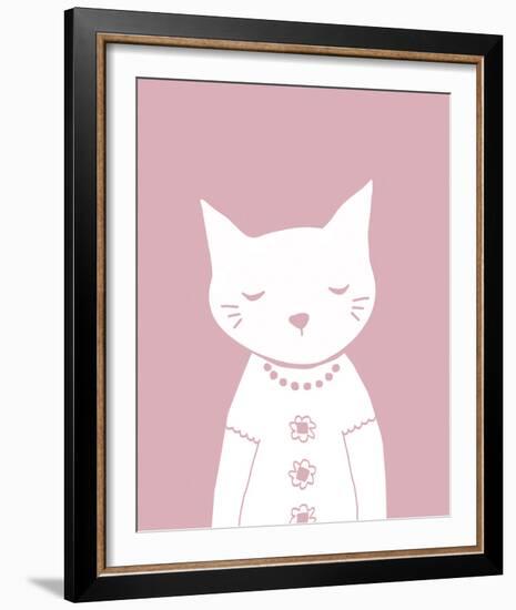 Groovy Cat-Lottie Fontaine-Framed Giclee Print