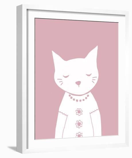 Groovy Cat-Lottie Fontaine-Framed Giclee Print