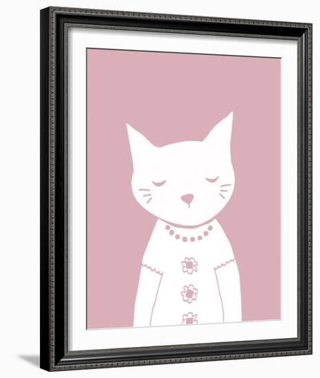 Groovy Cat-Lottie Fontaine-Framed Giclee Print