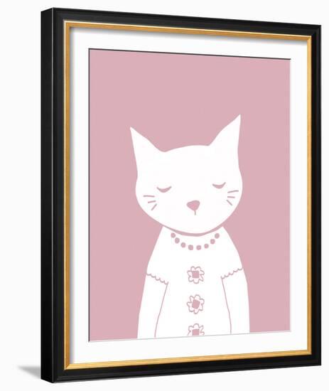 Groovy Cat-Lottie Fontaine-Framed Giclee Print