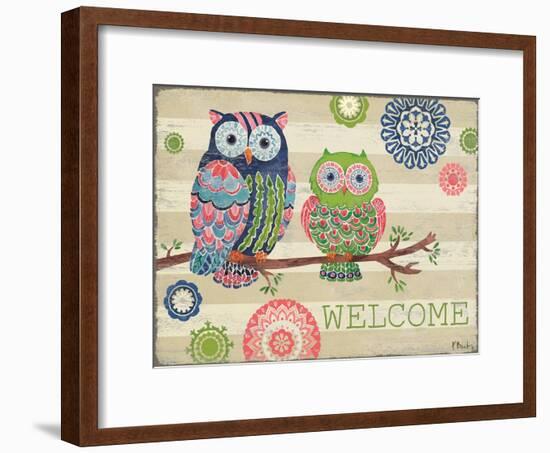 Groovy Owls I-Paul Brent-Framed Art Print