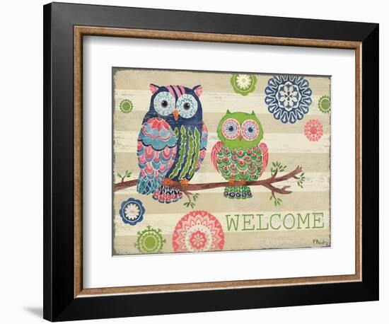 Groovy Owls I-Paul Brent-Framed Art Print