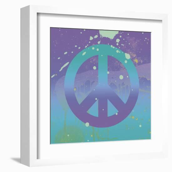 Groovy Peace-Erin Clark-Framed Art Print