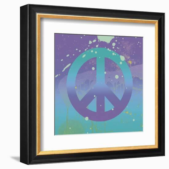 Groovy Peace-Erin Clark-Framed Art Print