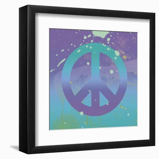 Groovy Peace-Erin Clark-Framed Art Print