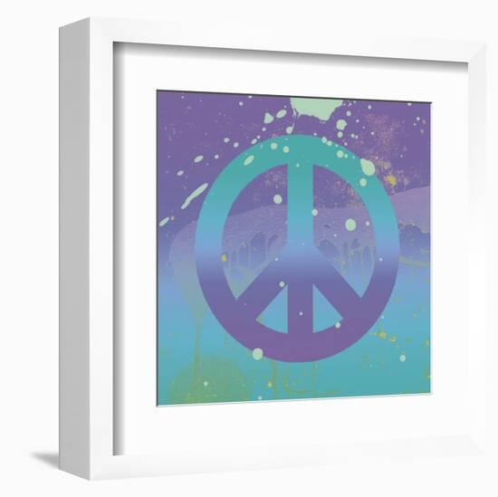 Groovy Peace-Erin Clark-Framed Art Print