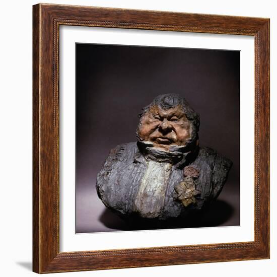 Gros, Gras, et Satisfait-Honore Daumier-Framed Giclee Print