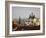 Grosse Cloche (Great Bell) Belfry, View Over the Rooftops, Bordeaux, France-Per Karlsson-Framed Photographic Print