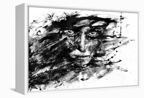 Grosse Fuge-Agnes Cecile-Framed Stretched Canvas