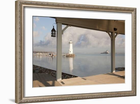 Grosse Ile Lighthouse #1, Detroit, Michigan ‘09-Monte Nagler-Framed Photographic Print