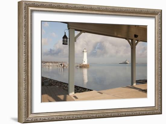 Grosse Ile Lighthouse #1, Detroit, Michigan ‘09-Monte Nagler-Framed Photographic Print