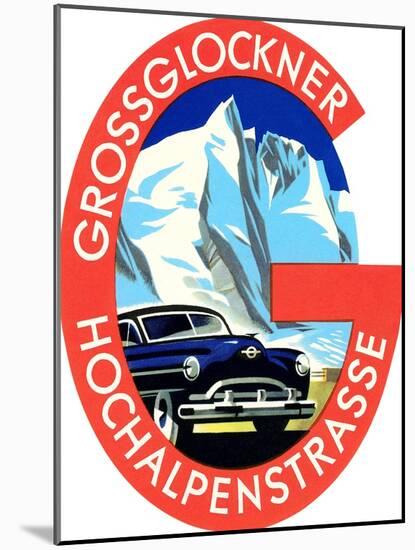 Grossglockner Hochalpenstrasse-null-Mounted Art Print