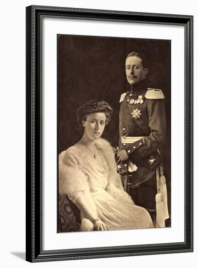 Großherzog Wilhelm Ernst, Großherzogin Feodora-null-Framed Giclee Print