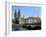 Grossmunster Church and Munster Bridge over the River Limmat, Zurich, Switzerland, Europe-Richardson Peter-Framed Photographic Print