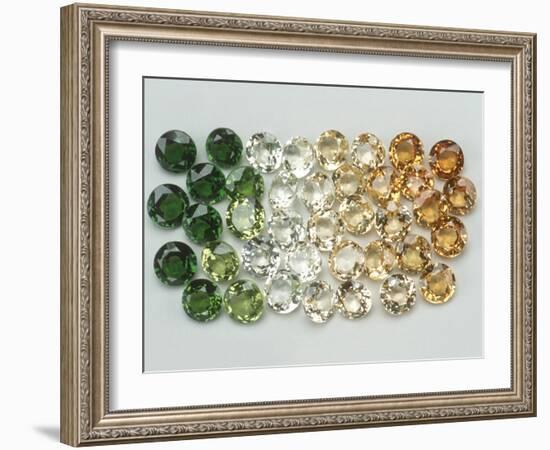 Grossular Garnet-null-Framed Photographic Print