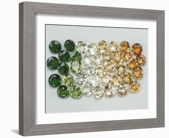 Grossular Garnet-null-Framed Photographic Print