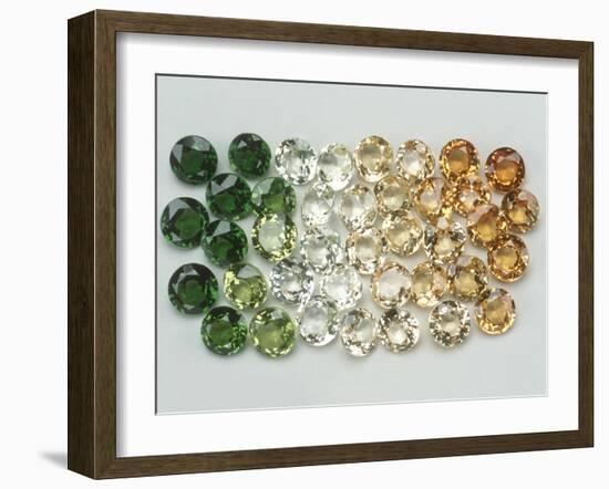 Grossular Garnet-null-Framed Photographic Print