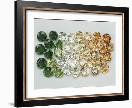 Grossular Garnet-null-Framed Photographic Print