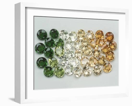 Grossular Garnet-null-Framed Photographic Print