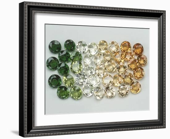 Grossular Garnet-null-Framed Photographic Print