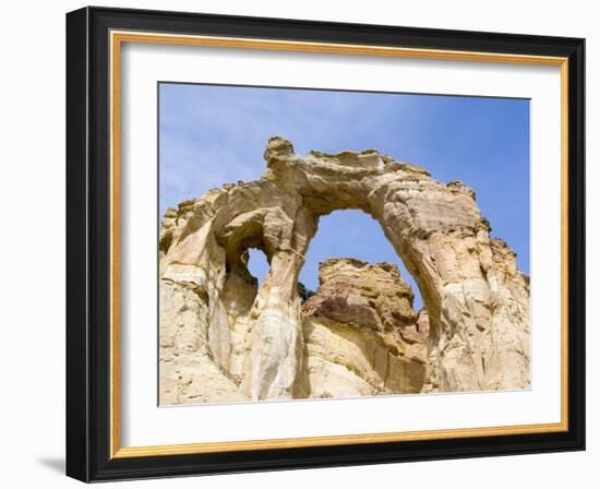 Grosvenor Arch in Grand Staircase, Escalante National Monument, Utah, USA-Diane Johnson-Framed Photographic Print