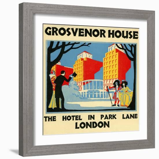 Grosvenor House-null-Framed Giclee Print