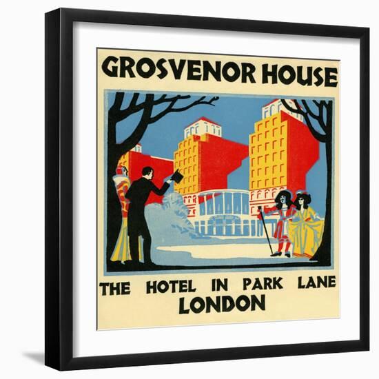 Grosvenor House-null-Framed Giclee Print