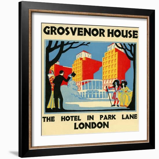 Grosvenor House-null-Framed Giclee Print