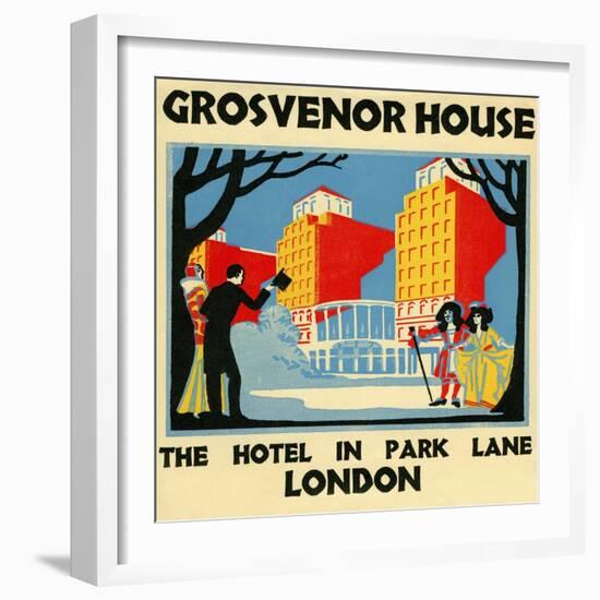 Grosvenor House-null-Framed Giclee Print