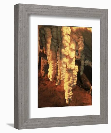 Grotto Frassari in Fabriano - Italy-Rainer Hackenberg-Framed Premium Photographic Print