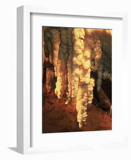 Grotto Frassari in Fabriano - Italy-Rainer Hackenberg-Framed Premium Photographic Print