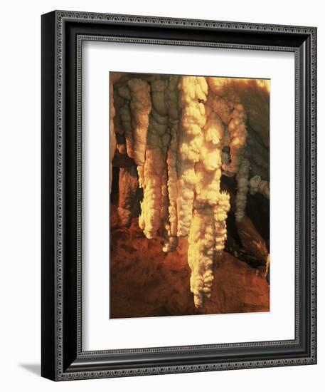 Grotto Frassari in Fabriano - Italy-Rainer Hackenberg-Framed Premium Photographic Print