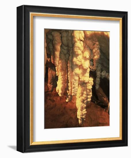 Grotto Frassari in Fabriano - Italy-Rainer Hackenberg-Framed Premium Photographic Print