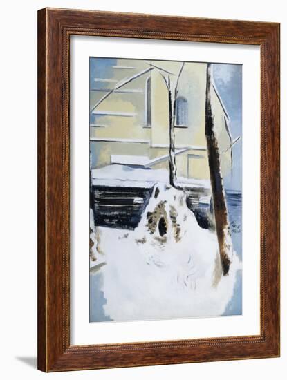 Grotto in the Snow-Paul Nash-Framed Giclee Print
