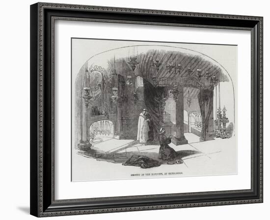 Grotto of the Nativity, at Bethlehem-null-Framed Giclee Print