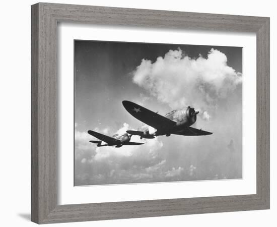 Ground Air Support Maneuvers-Dmitri Kessel-Framed Photographic Print