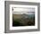 Ground fog at dawn in Val d'Orcia-Peter Adams-Framed Photographic Print