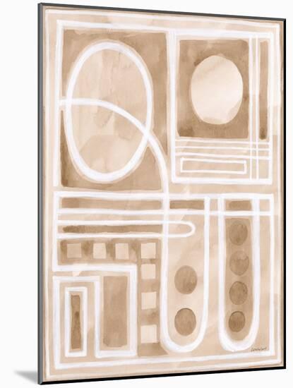 Ground Plan I-Kathrine Lovell-Mounted Art Print