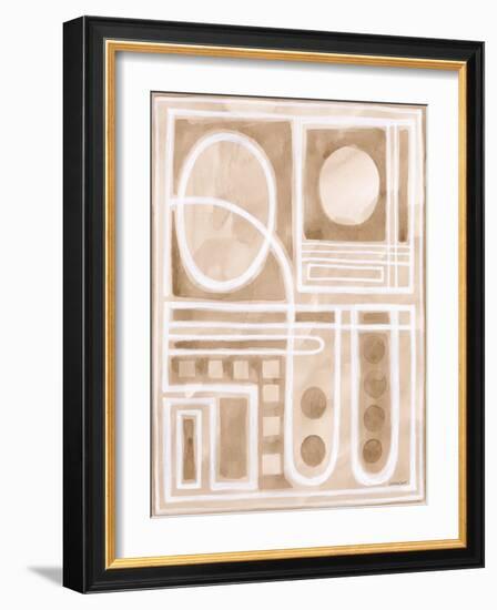 Ground Plan I-Kathrine Lovell-Framed Art Print