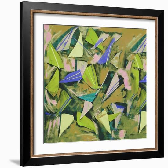 Ground Sample in Green, 2017-David McConochie-Framed Giclee Print