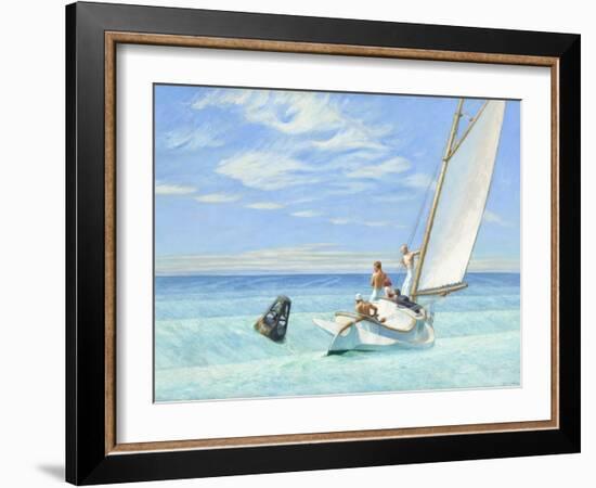 Ground Swell, 1939-Edward Hopper-Framed Art Print