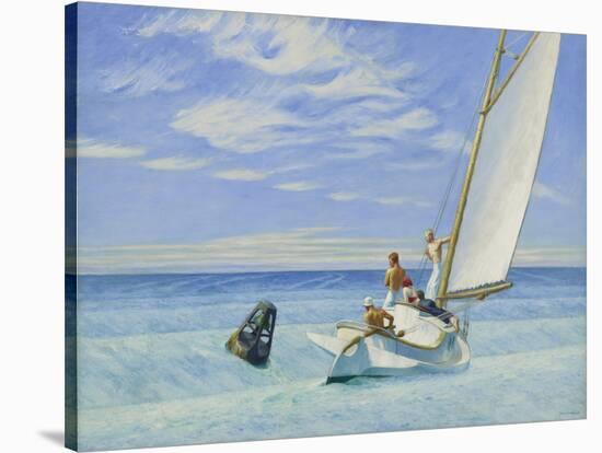 Ground Swell-Edward Hopper-Framed Stretched Canvas