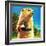 Groundhog and Apple - Jack & Jill-Dorothy Forsyth-Framed Giclee Print