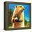 Groundhog and Apple - Jack & Jill-Dorothy Forsyth-Framed Premier Image Canvas